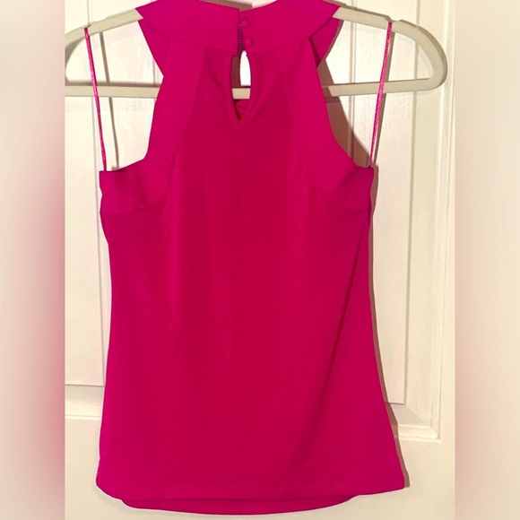 The Limited Fuchsia Pink Criss Cross Top - Picture 5 of 5